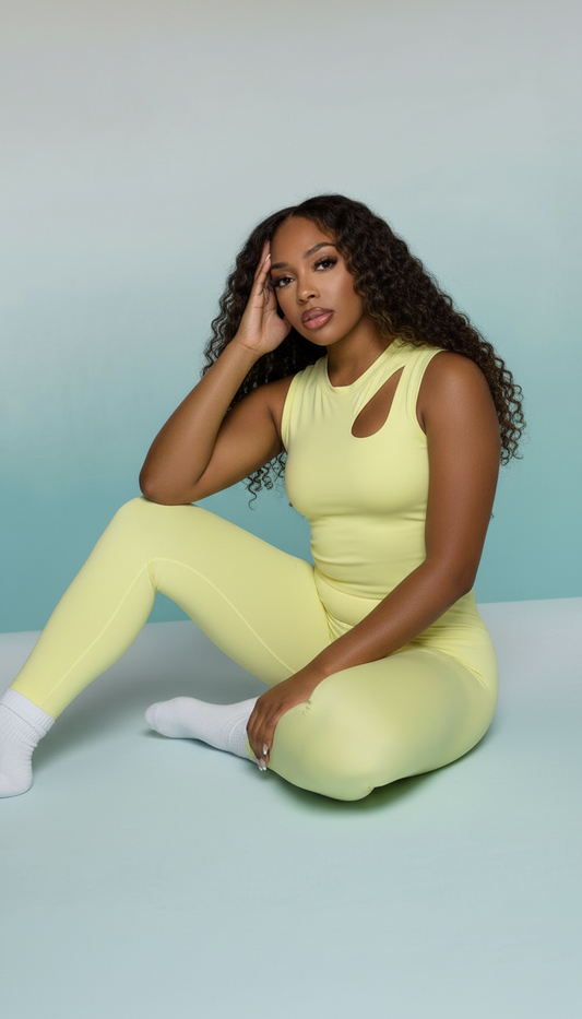 Cut-Out Athleisure Set