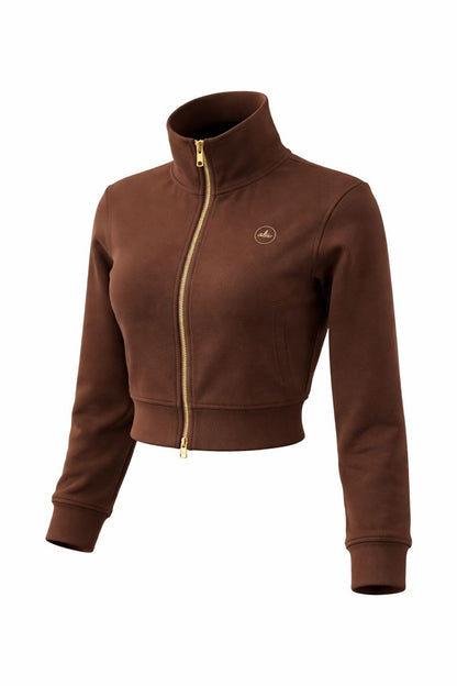 Espresso Luxe Jogger Set + Matching Headband