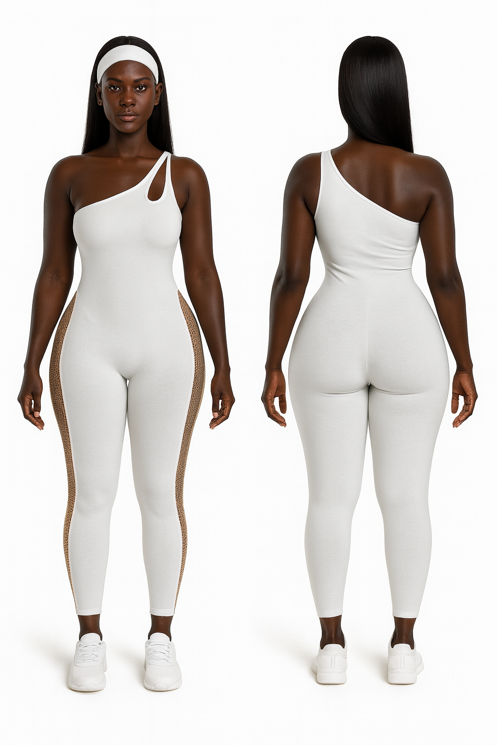 Power Mesh Bodysuit + Matching headband