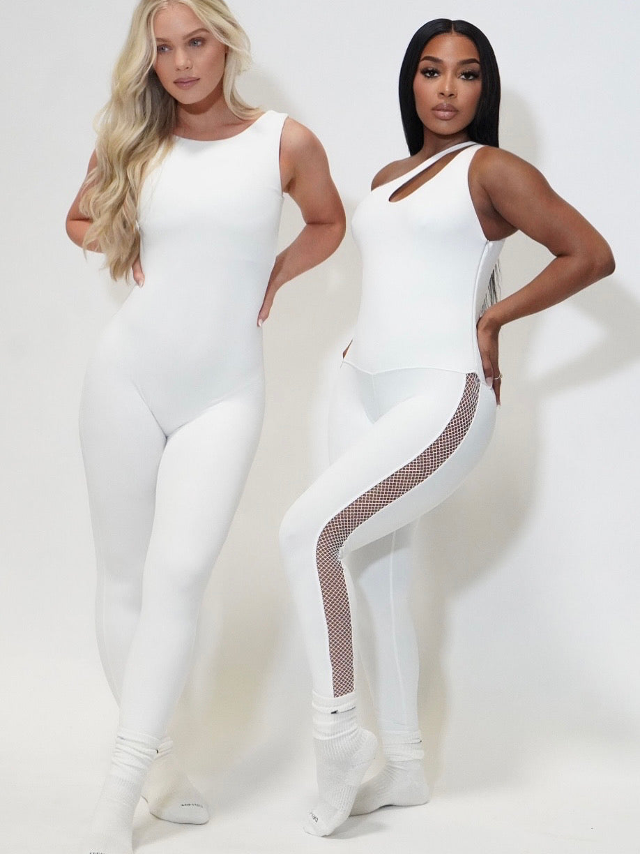Power Mesh Bodysuit + Matching headband