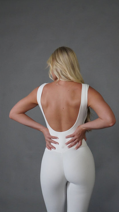 White Heat Bodysuit + Matching Headband