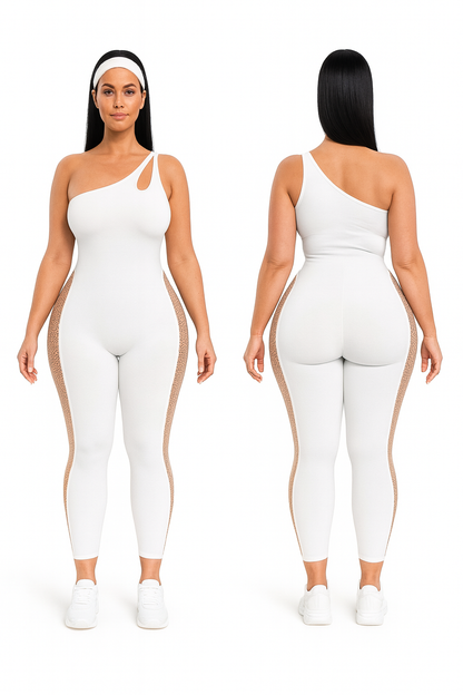 Power Mesh Bodysuit + Matching headband