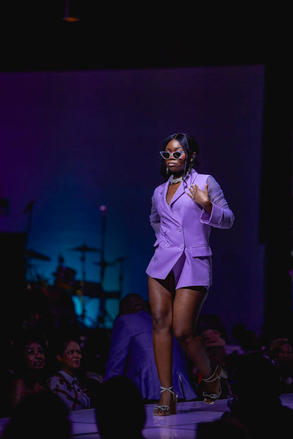 💜 The Lavender Luxe Blazer