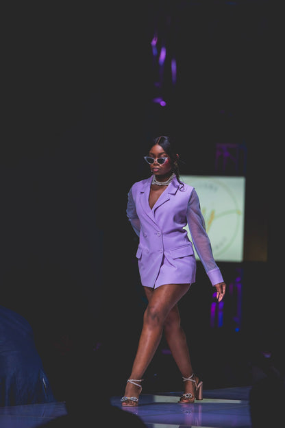 💜 The Lavender Luxe Blazer