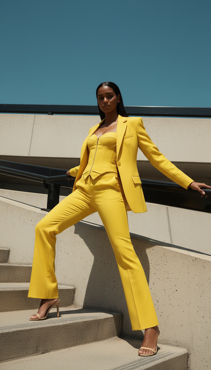 The Citrine Élan Suit