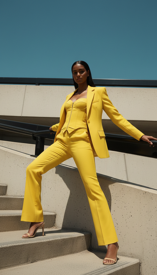 The Citrine Élan Suit