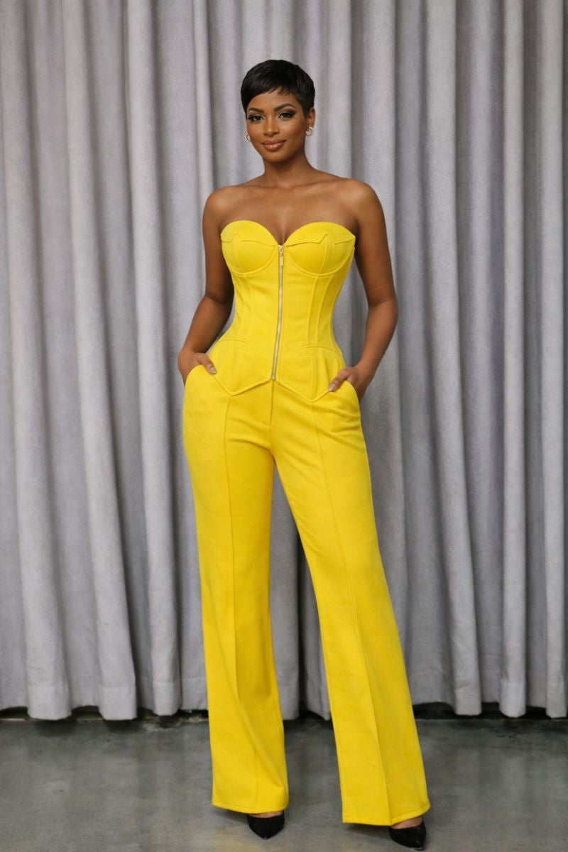 Citrine Sculpted Corset