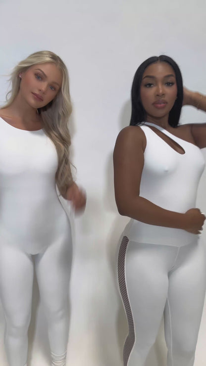 Power Mesh Bodysuit + Matching headband